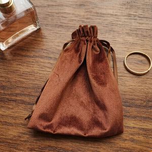 Luxury Velvet Jewelry Pouch Simple Protective <b>Dust</b> <b>Bag</b> for Delicate Glasses, Charms & Silverware Storage <b>Dust</b> <b>Bag</b> for Purse - Product Image 6