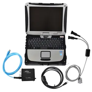 V2024 Voor Linde Bt Diagnostische Kit Linde Vorkheftruck Scanner Canbox Vorkheftruck Pathfinder Lsg Service Tool Met Cf19 Laptop