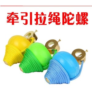 Rope Spinning <b>Top</b> Pull <b>String</b> Traditional Nostalgic Childrens Street Toy Wholesale 5 To 7 Years Unisex - Product Image 2
