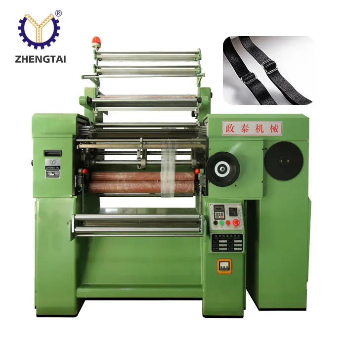 Zheng tai Hoch geschwindigkeit stangen Elastic Band Making Automatische elektronische Häkel strick maschine für Unterwäsche Spitze