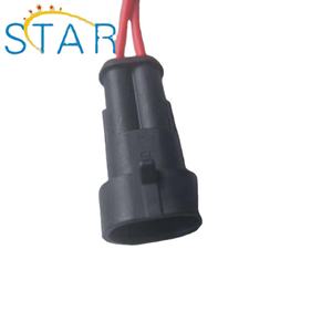 カスタム2ピンAMP1.5mmオスからEV1メス燃料インジェクターセンサーコネクタ自動車用ワイヤーハーネス - Product Image 3
