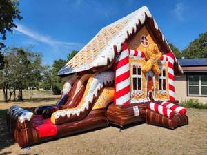 2025 Design Château Gonflable Santa Bounce House Combo - Dry Châteaux Gonflables <span class=keywords><strong>Pas</strong></span> <span class=keywords><strong>Cher</strong></span> à <span class=keywords><strong>Acheter</strong></span> Château Gonflable Pvc Matériel - Product Image 5