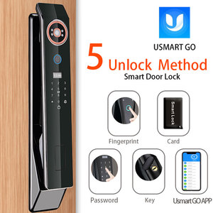 Thêm để so sánh chia sẻ ứng dụng Wifi bảo mật cao hoàn toàn tự động Vân tay khóa cửa thông minh kỹ thuật số với máy ảnh Xem hình ảnh lớn hơn - Product Image 2