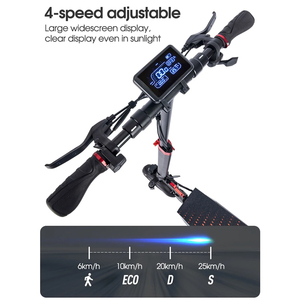 Scooter robuste, capacité de charge 150 kg, structure robuste, adapté aux grands et aux utilisateurs musclés, moteur double puissant T4, offre une puissance élevée - Product Image 2