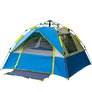 Instant Automatische Pop-Up Tent Draagbare Strand Tent Waterbestendig Camping Tent Outdoor Zon Onderdak Geschikt Voor Familie Tuin