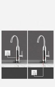 Precio barato 3300W Led pantalla Digital 3s calefacción instantánea 360 grados <span class=keywords><strong>mano</strong></span> ajustable grifo <span class=keywords><strong>de</strong></span> agua caliente grifo eléctrico - Product Image 5