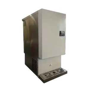 New popular Fast food restaurant 80kg/24h Cube Crescent Ice Maker fast food restaurant Ice maker with Dispenser