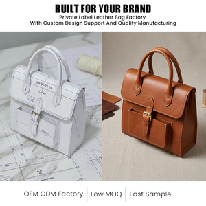 OEM offres promotionnelles vente en gros dame de luxe concepteur grand sac fourre-tout en cuir véritable pour femmes sacs à main - Product Image 2