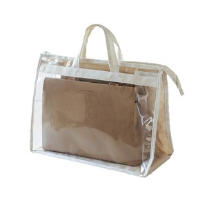 Sac de rangement anti-poussière rectangulaire à suspendre pour chambre à coucher, sacs d'organisation, housse transparente imperméable - Product Image 2