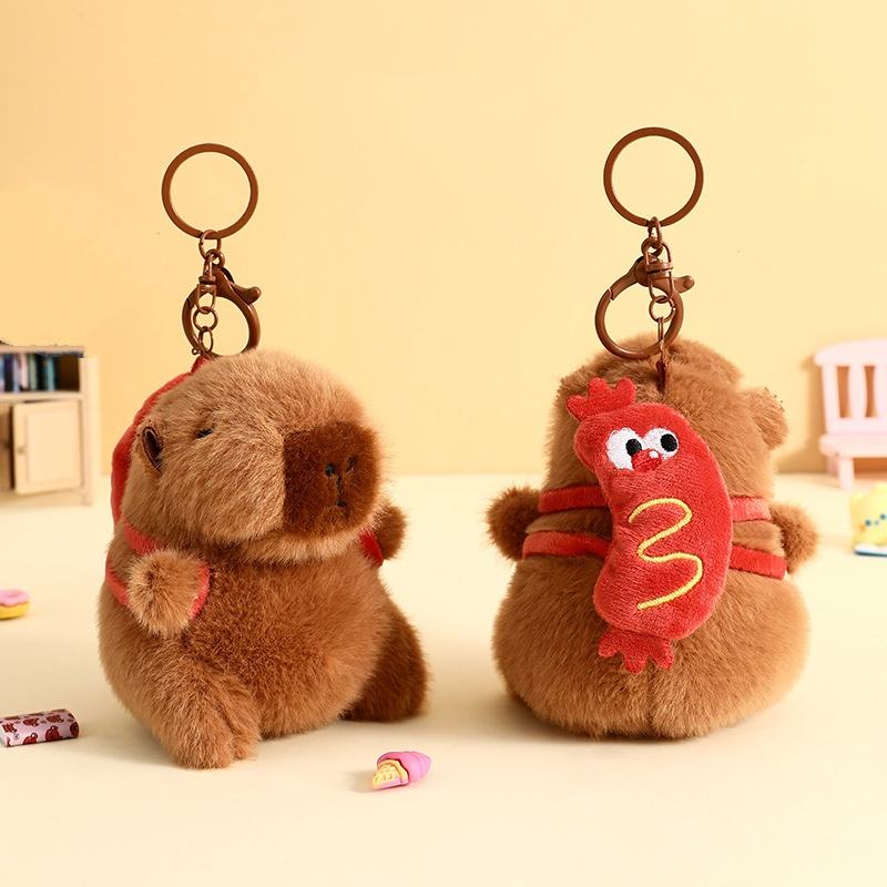 Foodie capybara - hot dog