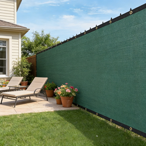 Schermo per Recinzione Privacy in HDPE Resistente, Blocco UV al 95%, Rete Traspirante per Recinzioni a Maglie, Cortile, Patio, Giardino - Product Image 1