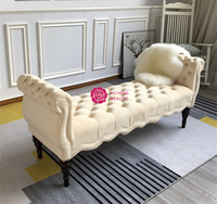 Yicheng beauté en gros dressing changement de chaussures canapé tabouret français Simple tabouret chaise canapé tabouret à vendre