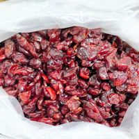 Groothandel Bulk Highkey Zoete Gedroogde Natuurlijke Pure Cranberry Reepjes 500g Gedroogde Cranberry Rozijnen Fruit Snack