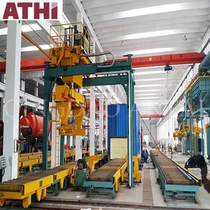Foundry Resin Sand Moulding and Reclamation Line Cast Steel Molding Equipment and Sand Preparation Line