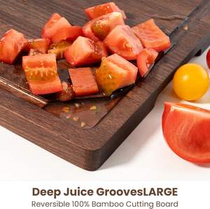 Planche à <span class=keywords><strong>découper</strong></span> <span class=keywords><strong>en</strong></span> <span class=keywords><strong>bois</strong></span> de noyer noir personnalisée 15 x 10 pouces, grande planche à <span class=keywords><strong>découper</strong></span>, planche à <span class=keywords><strong>découper</strong></span> pour boucher, avec rainure et poignée intégrée - Product Image 5