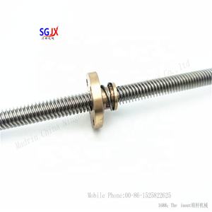 نينغبو الصين متخصصة في إنتاج T8 شبه منحرف المسمار التخليص الجوز 3D طابعة أجزاء الروبوت - Product Image 3