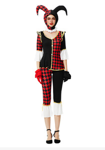 Disfraz de Payaso Sexy para Adultos, Estilo Circo, para Halloween, Carnaval, Actuaciones - Product Image 6