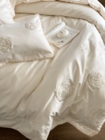 OEKO Sábanas King Bad Sábana de algodón para dormitorio Apliques Fundas de cama Tamaño Queen Juego de cama Edredón Ropa de cama al por mayor