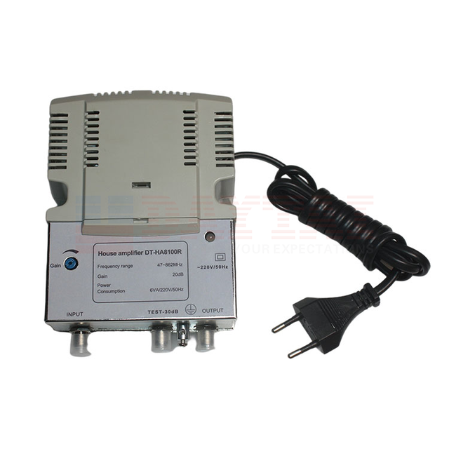 CATV House Amplifier 60V 220V with Return Path 20dB Amplifier