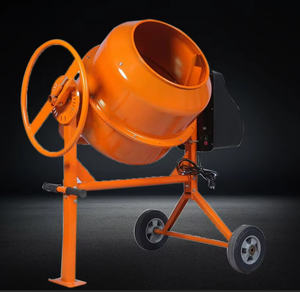 Topmai Factory Price Small Portable Electric Concrete <strong>Mixer</strong> High Efficiency 280L Capacity 1500W Motor <strong>Mini</strong> <strong>Cement</strong> <strong>Mixer</strong> - Product Image 1