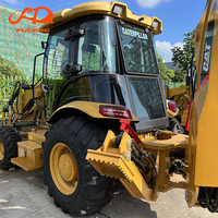 Chargeuse-pelleteuse Caterpillar 420F d'occasion, capacité 7 tonnes, mini-chargeuse frontale d'origine, moteur et pompe Cat966H