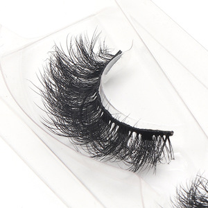 Venta al por Mayor de 1 Par de Pestañas 3D de Visón Sintético, Suaves, Voluminosas, Dramáticas y Largas, Suministros de Belleza, Pelo Sintético - Product Image 5