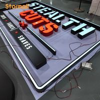 Letras de Canal 3D Iluminadas en Acrílico, Fabricante de Letreros LED Personalizados para Exteriores, Logotipos de Empresas y Fachadas de Tiendas