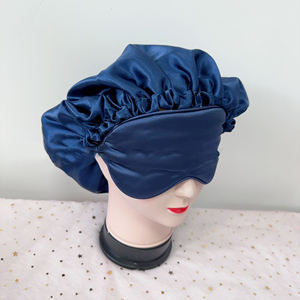 JAKIJAYI <span class=keywords><strong>bonnet</strong></span> <span class=keywords><strong>de</strong></span> <span class=keywords><strong>nuit</strong></span> avec <span class=keywords><strong>masque</strong></span> élastique pour les yeux pour <span class=keywords><strong>cheveux</strong></span> bouclés - Product Image 3