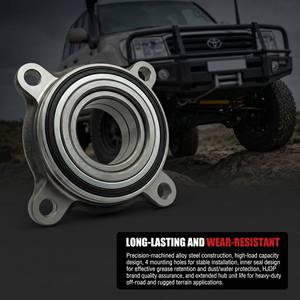 Ensemble de <span class=keywords><strong>moyeu</strong></span> d'essieu avant HJDP 43570-60030 43570-0C010, unité de remplacement pour roulements de <span class=keywords><strong>moyeu</strong></span> de <span class=keywords><strong>roue</strong></span> Toyota Land Cruiser Tundra - Product Image 3