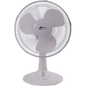 Ventilador de Escritorio Oscilante Alera de 12 Pulgadas, 3 Velocidades, Plástico Blanco, Categoría de Producto: Ventilador de Extracción - Product Image 3