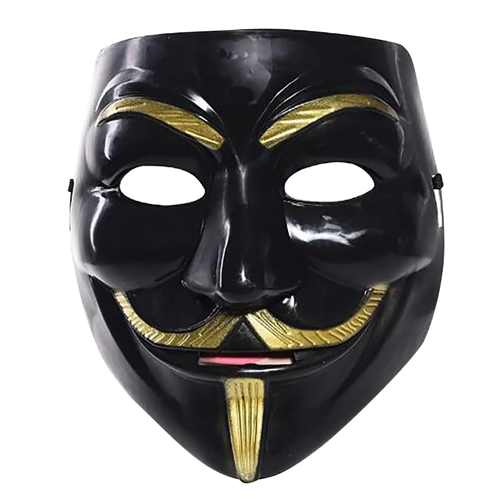 Movie Cosplay V For Vendetta Mask Anonymous Guys Cheap Plastic Face Mask For Halloween Party