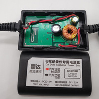 Chargeur de voiture OBD Radar surveillance chute de tension 12V 24V 30V à 5V 2.5A OBD2 câble adaptateur d'alimentation pour voiture DVR boîtier d'alimentation exclusif