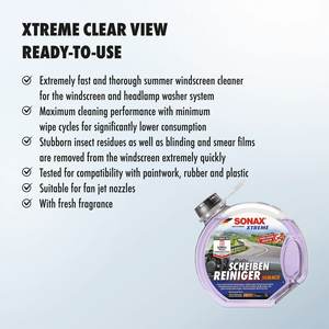 Nettoyant pour vitres Xtreme de grande qualité, prêt à l'emploi, 3L, sans traces, pour pare-brise et fenêtres - Product Image 2