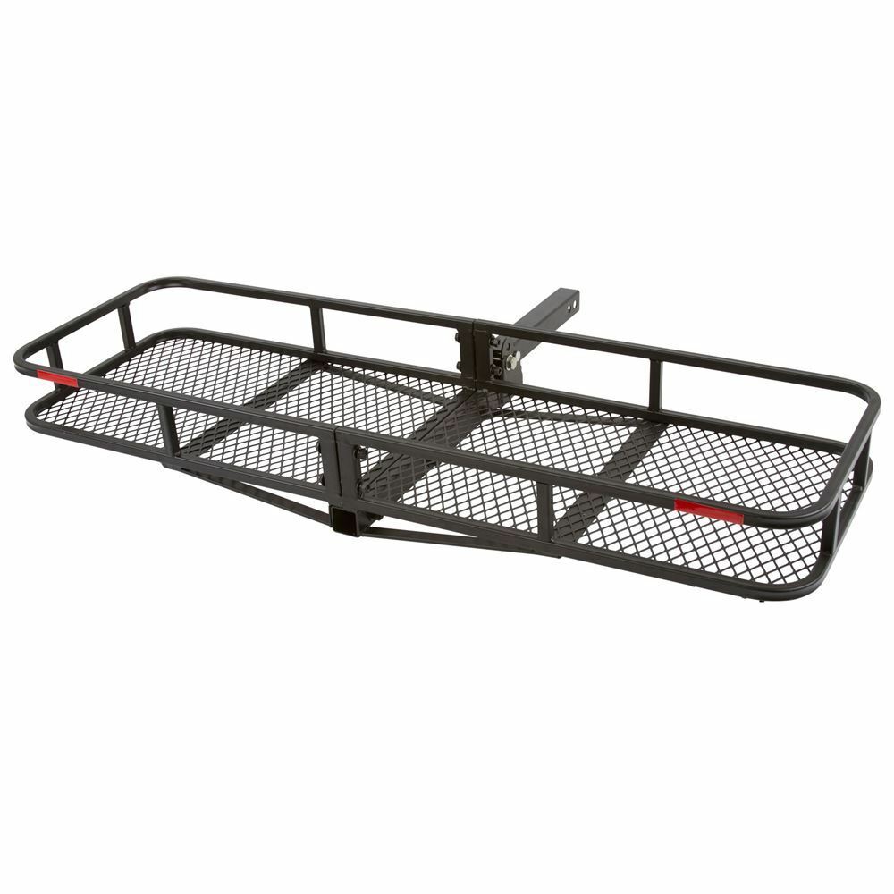 Elevate Outdoor TC3301 60" Long Steel Basket Folding Hitch Cargo Carrier