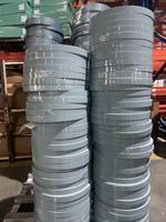 Cinta de Borde de PVC Prensada en Frío de Venta Directa de Fábrica con Adhesivo Firme para Envoltura de Bordes de Tableros de Melamina