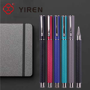 Yiren बड़ा nb कस्टम 0.5 मिमी हस्ताक्षर जेल धातु क्लिप वाटरप्रूफ रोलर पेन के साथ स्याही पेन - Product Image 3