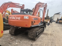 Excavatrice sur chenilles d'occasion Hitachi ZX160 de 16 tonnes, d'origine japonaise, hydraulique, faible nombre d'heures de travail