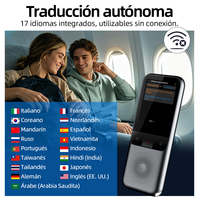 Traducteur vocal intelligent en temps réel T11 AI, traducteur photo, 1500 mA, 138 langues, traducteur portable de texte vocal ChatGPT pour les voyages