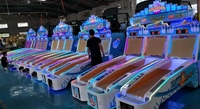 Jeu de sport à monnayeur Bowling Skee Ball avec lumières colorées pour adultes et enfants, machine d'amusement, garantie 1 an, FEC