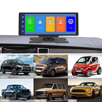 10.26" HD Portabel Nirkabel CarPlay & Android Auto Input Kamera Mundur  Navigator GPS Terintegrasi Pemutar Multimedia