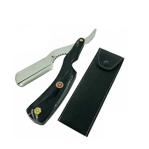 Wholesale Barber <b>Razors</b> Manufacture Classic <b>Straight</b> Shaving <b>Razor</b> Low Weight Double Color Wholesale Price - Product Image 4