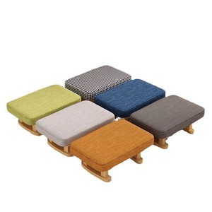 Solid Wood <b>Low</b> <b>Stool</b> Fabric Rectangular Footstool Shoe Changing <b>Stool</b> Living Room Ottoman For Home Use - Product Image 5