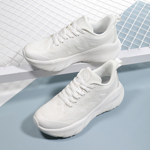 Zapatillas Deportivas de Malla Transpirable de Alta Calidad con Logotipo Personalizado, Zapatillas de <span class=keywords><strong>Tenis</strong></span> Blancas para <span class=keywords><strong>Mujer</strong></span>, Estilo Casual para Caminar - Product Image 4