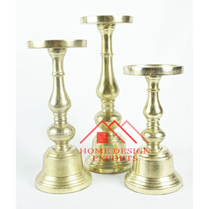 Nouveau design centre de table en aluminium bougeoir et lanterne en métal pour la maison hôtels et restaurants décor de jardin - Product Image 1