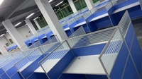 Centre d'appels pour plusieurs personnes Meubles de bureau Cloison de bureau Écran de bureau Poste de travail Petite cabine de bureau