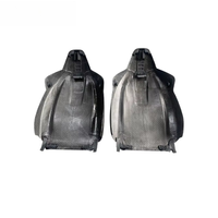 Protection de dossier de siège en fibre de carbone sèche pour voiture, accessoire de décoration intérieure pour BMW M3 M4 G80 G82 G83