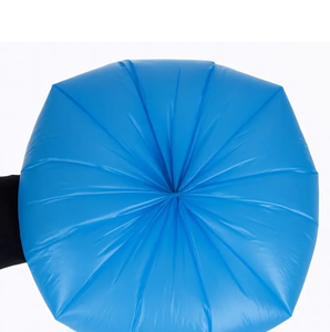 Sacs poubelle jetables OEM ODM en rouleau, scellés en étoile, en PEHD/PEBD, avec soufflet latéral, taille personnalisée acceptée - Product Image 2