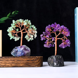 Atacado Árvore De Quartzo Natural Árvore De Dinheiro De Cristal Artesanato Árvore De Cristal para Presente - Product Image 5