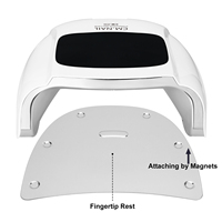 Lampe à ongles LED UV professionnelle CMNAIL, électrique, avec capteur tactile automatique, multi-minuterie, séchage rapide, pour usage domestique, adieu l'expérience de salon