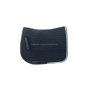 Horse Saddle Pads English Style Saddle Pads Saddlery Equestrian Saddle Pads with Piped Edge